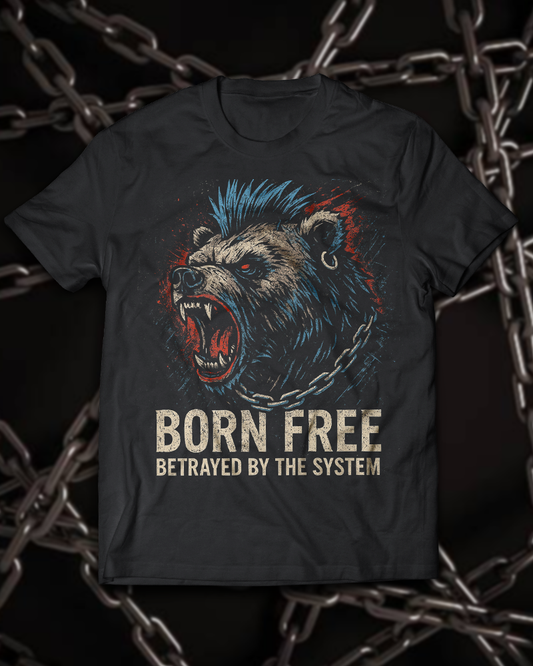 Born Free - Betrayed By The System T-Shirt