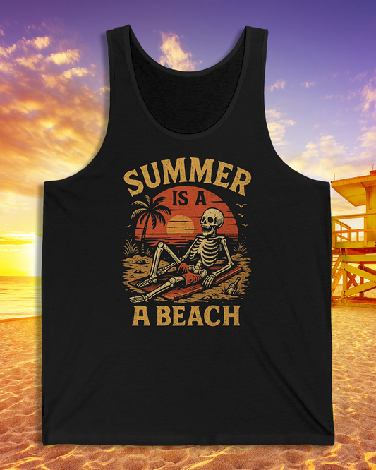 Summer Is A Beach Tank Top