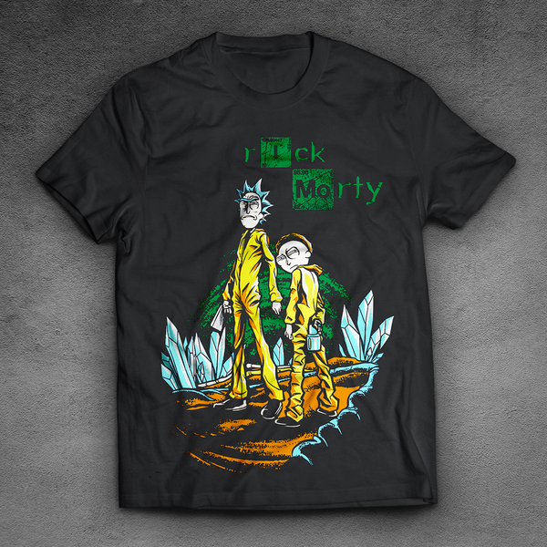 Rick & Morty - Breaking Bad Style T-Shirt